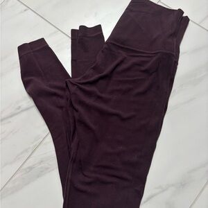 Lululemon Athletica Dark Purple Leggings